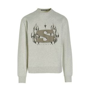 STAMPD Gray Cotton Men's Sweatshirt